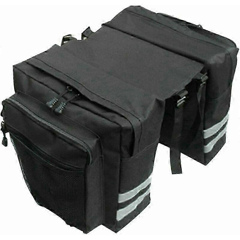 Multifunctional Waterproof Bike Seat Bag with Reflective Elements--