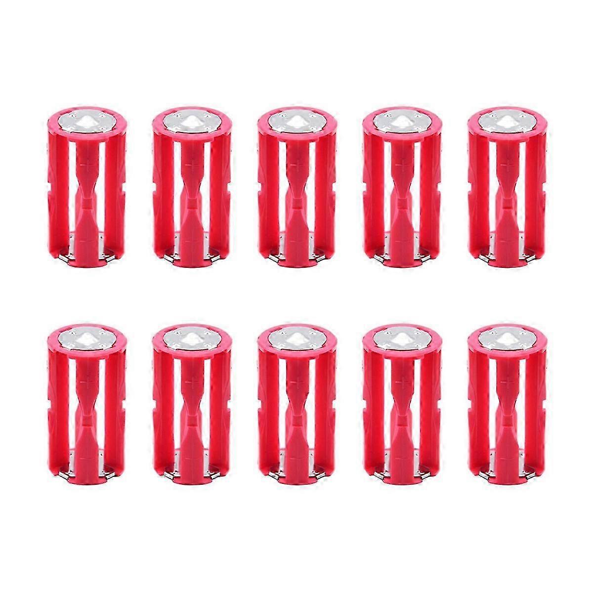 10pcs Parallel Battery Adapter Battery Holders Reusable Rustproof