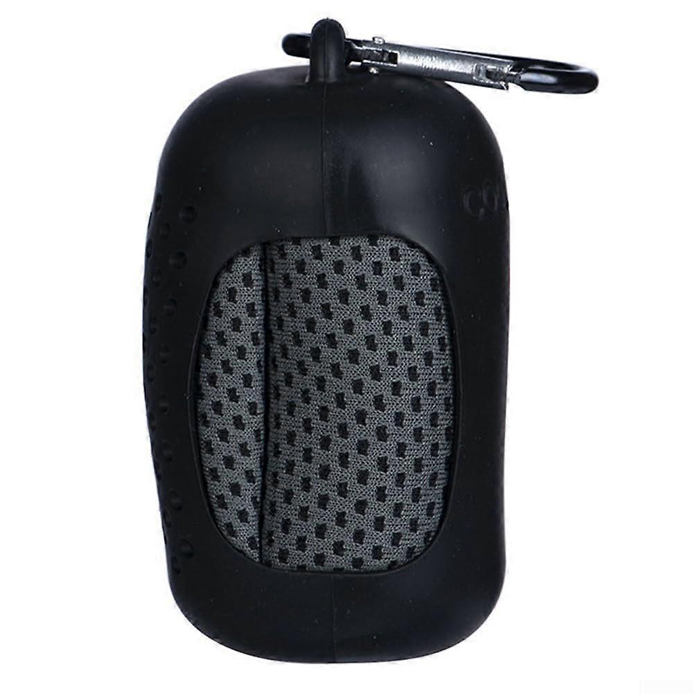 Breathe Fresh Air Efficiently Designed Towels Athletic Quick Dry Absorbency Black Gym Towel for Intense Activities