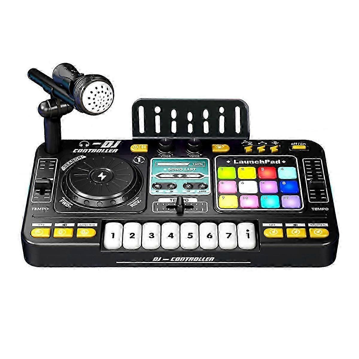 Simulation DJ Controller Toy for Kids with Music Player Functionality