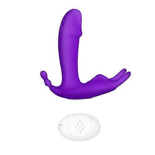 Bullet Vibrator Mini Size Waterproof 10 Modes Cordless Bullet Wand Model WED5K Purple For Women And Men