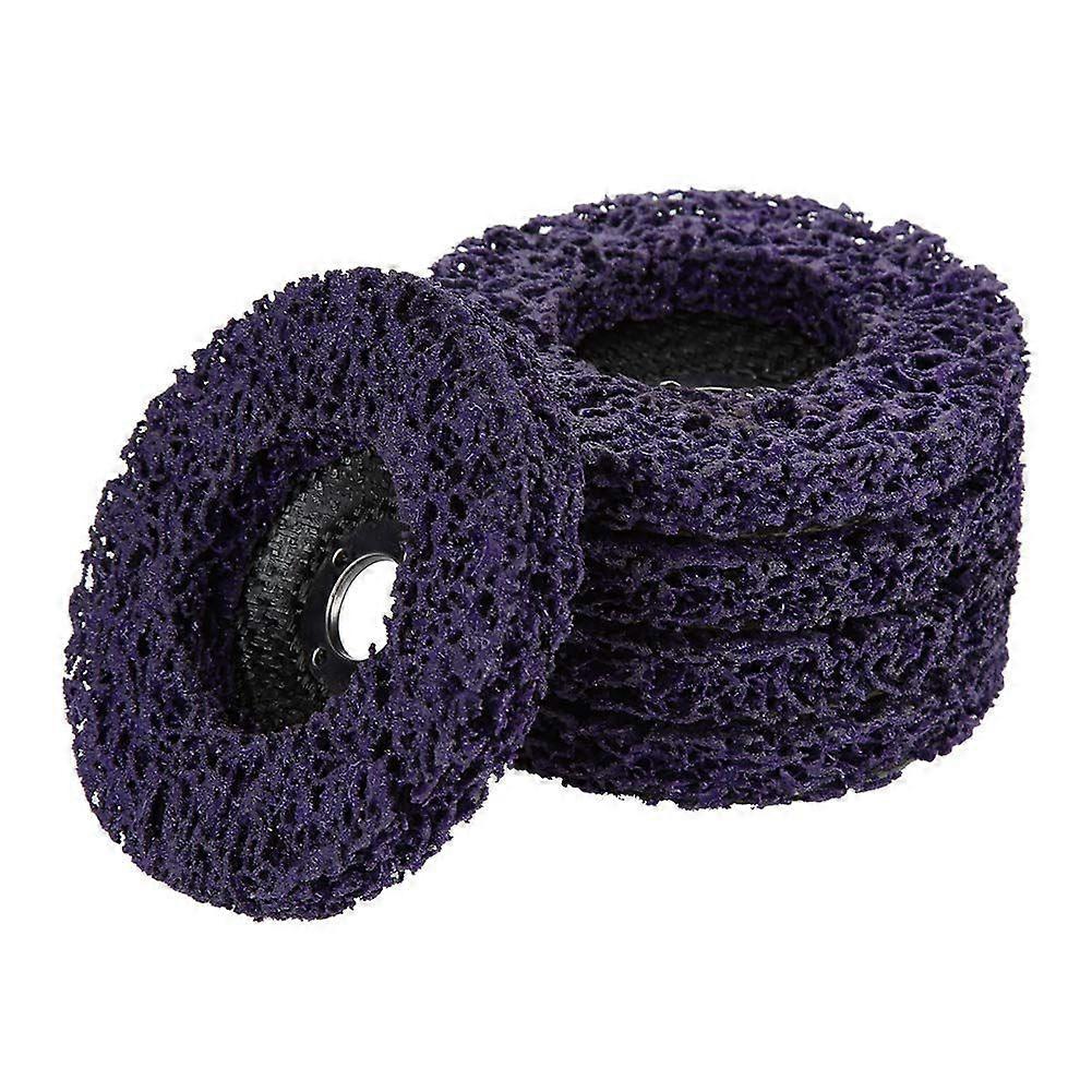 5 Pack 100mm 60# Paint Sanding Discs for Rust and Paint Removal