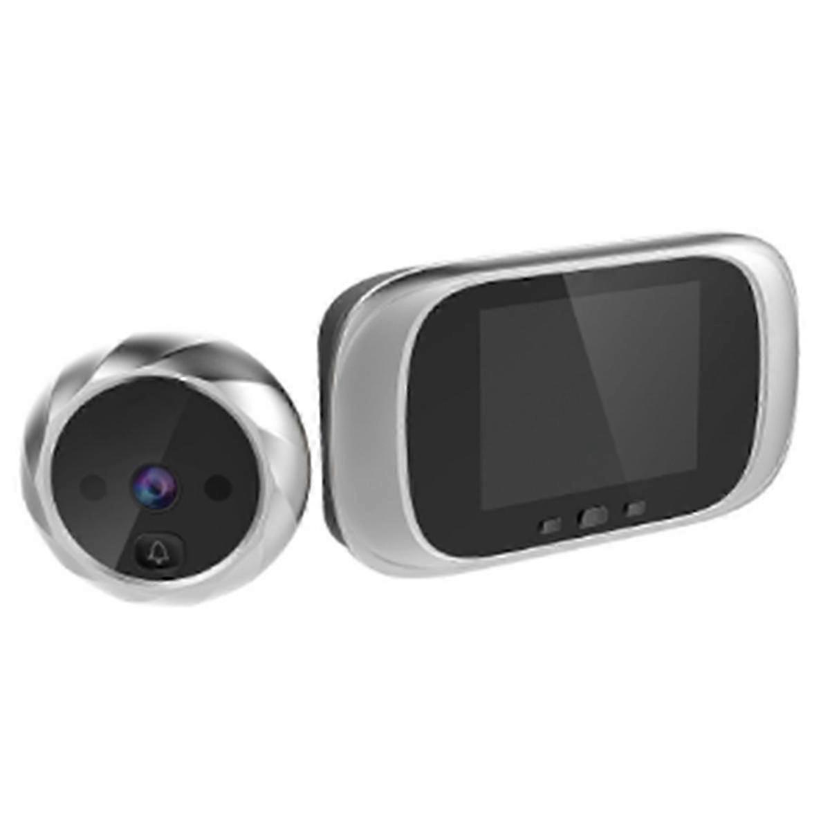 Digital Door Viewer with 2.8-Inch Door Camera and Night Vision for Monitoring Peephole Camera Doorbell View