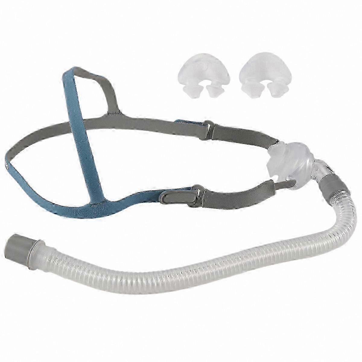 Nasal CPAP Mask with Headgear - Anti-Snoring Solution for Improved Sleep and Breathing Comfort S M L Sizes