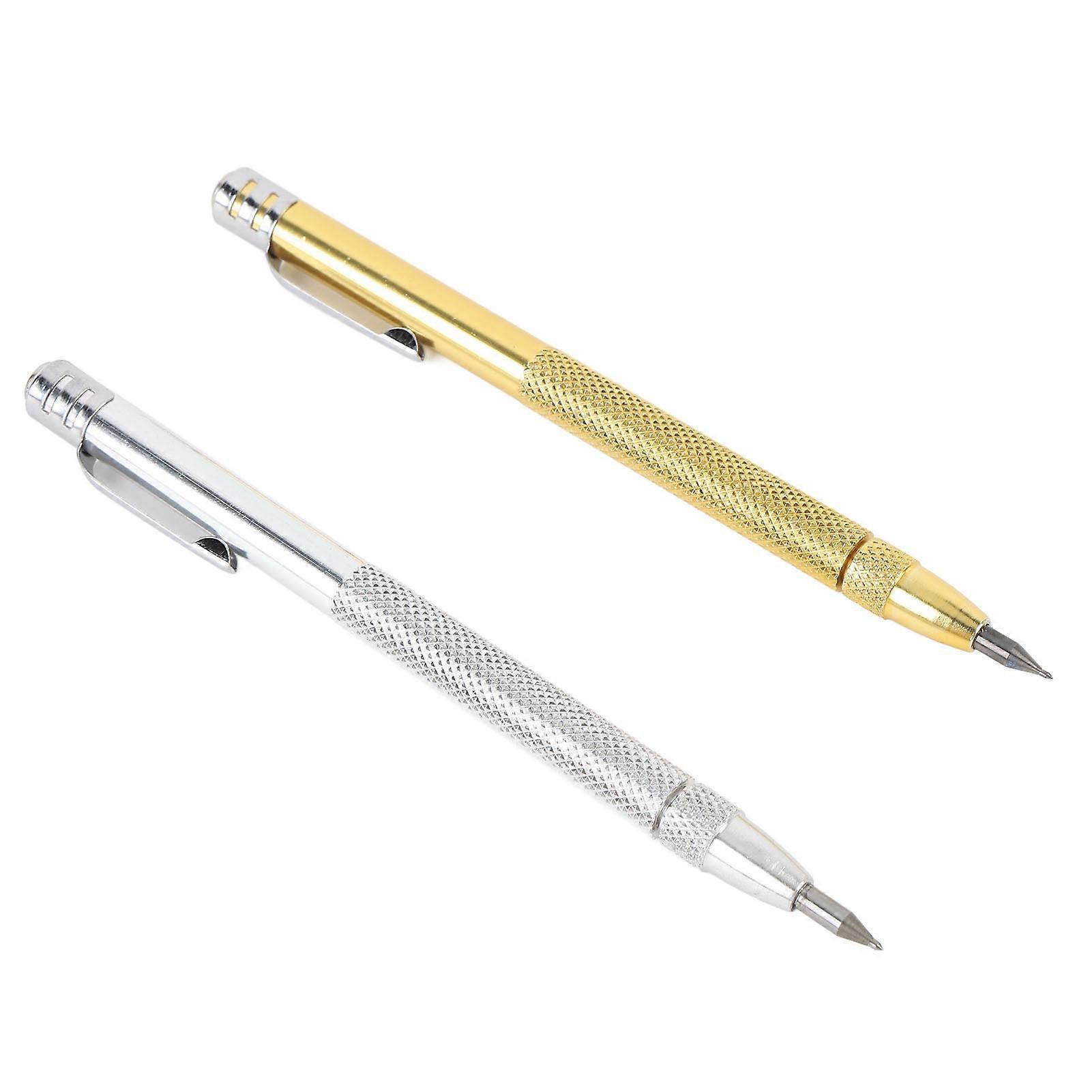 Tungsten Carbide Tip Scriber Pen with 4 Replacement Tips for Glass Ceramic