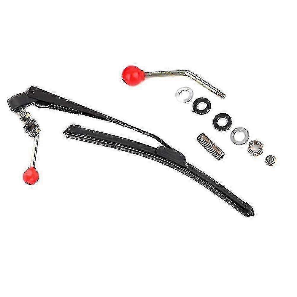 2025 Hand Operated Front Windshield Wiper Car Manual Wipers Universal Wiper Kit