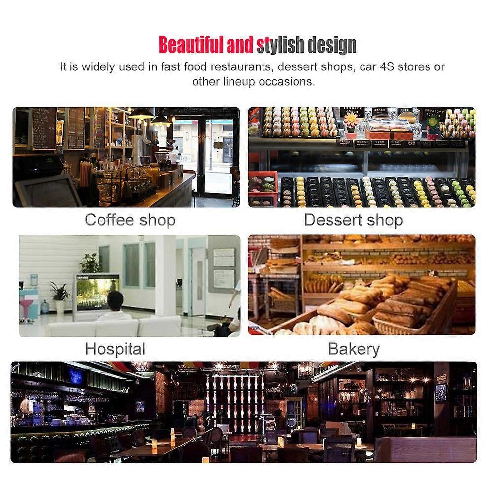 SU-66 Wireless Pager System 1 to 16, 51x104x10mm Receiver