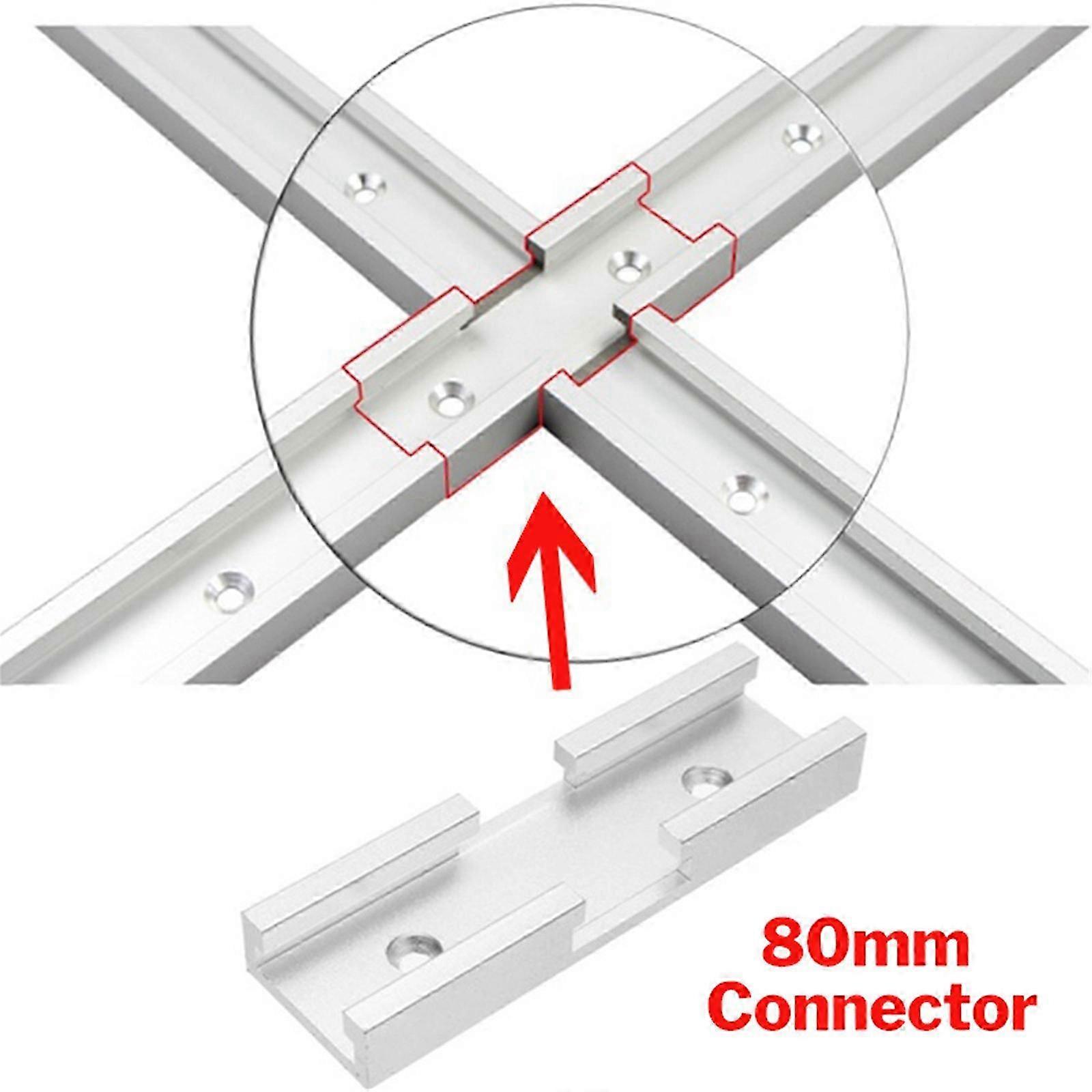 T-track Cross Miter Track Jig Push Handle Tools Aluminium With Screws Carpenter 30*12.8mm Woodworking T-slot 2025