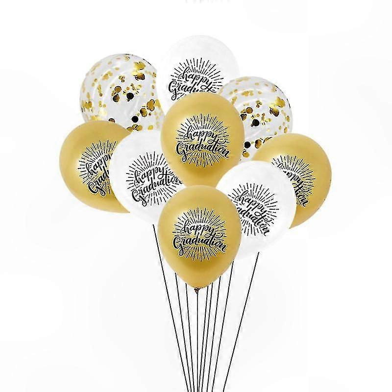 15-Piece Graduation Party Balloon Set