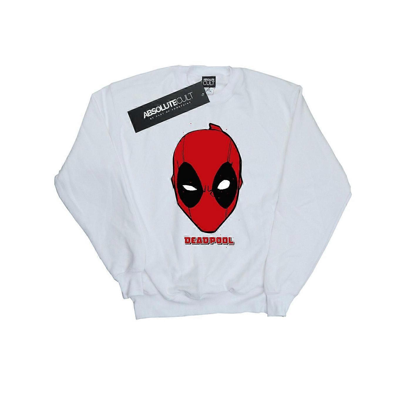 Moletom com Máscara de Deadpool para Homens da Marvel