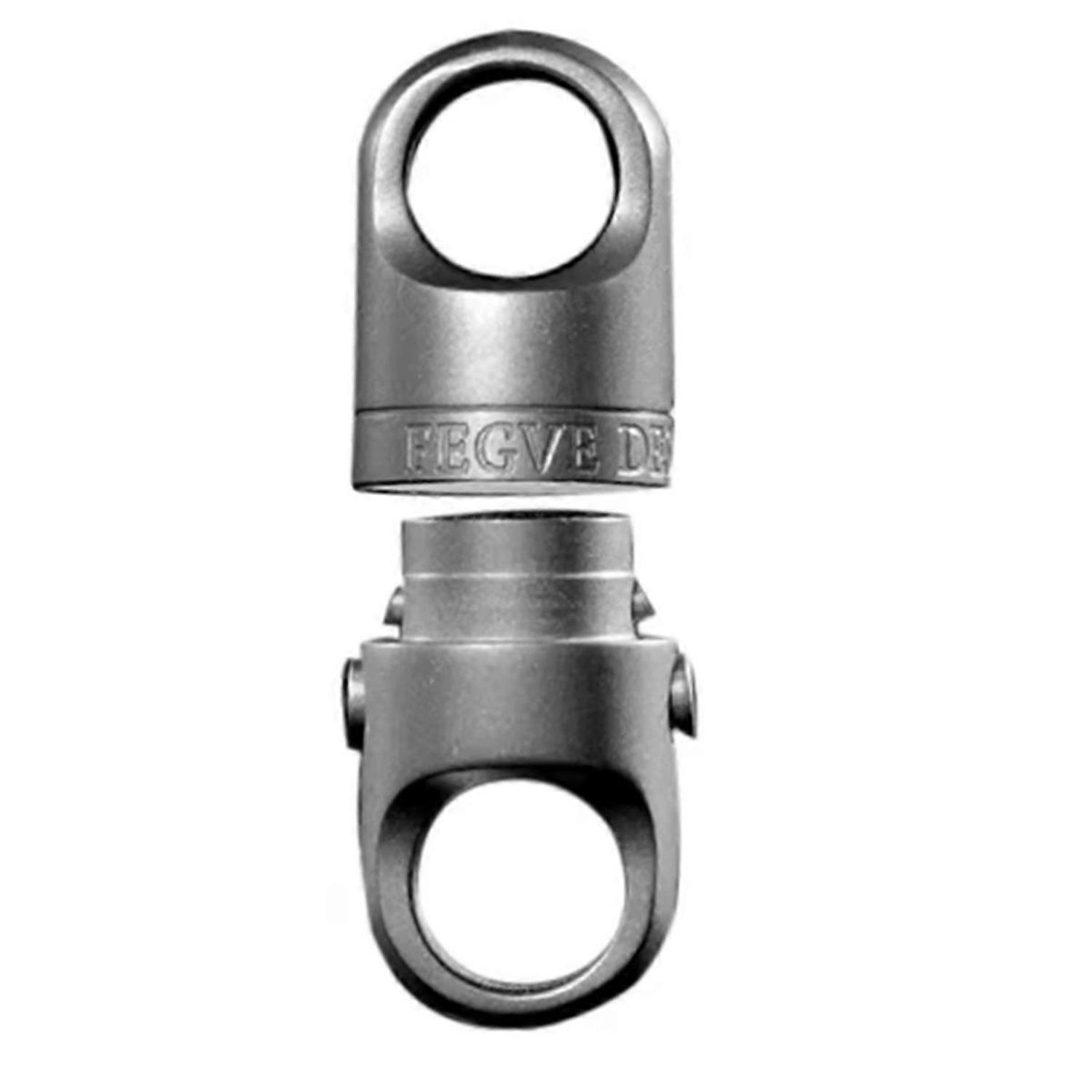 Titanium Alloy Magnetic Suction Car Keychain Key Ring