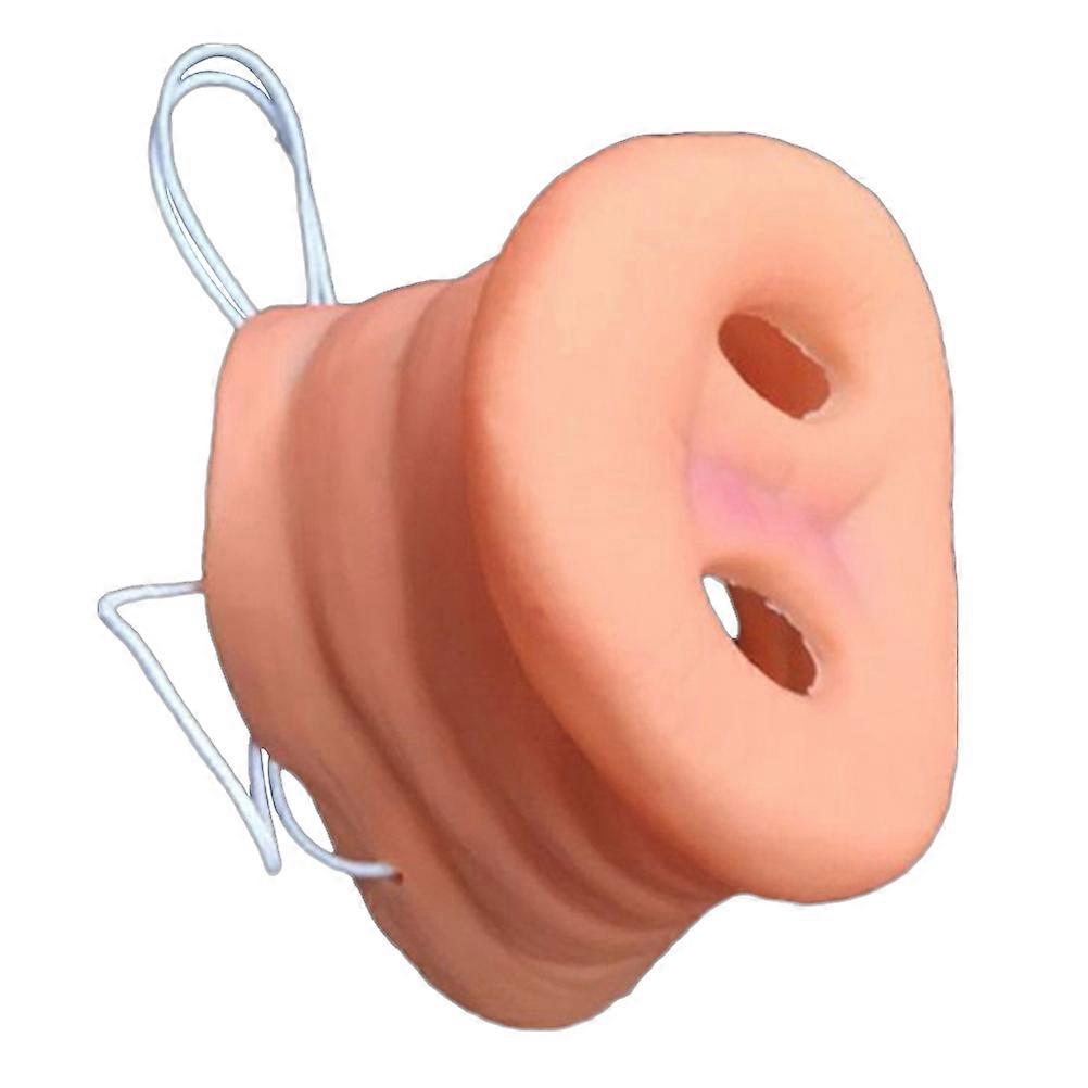 Elastic Band Pig Nose Simulation Mask for 6Pcs Costume Purpose
