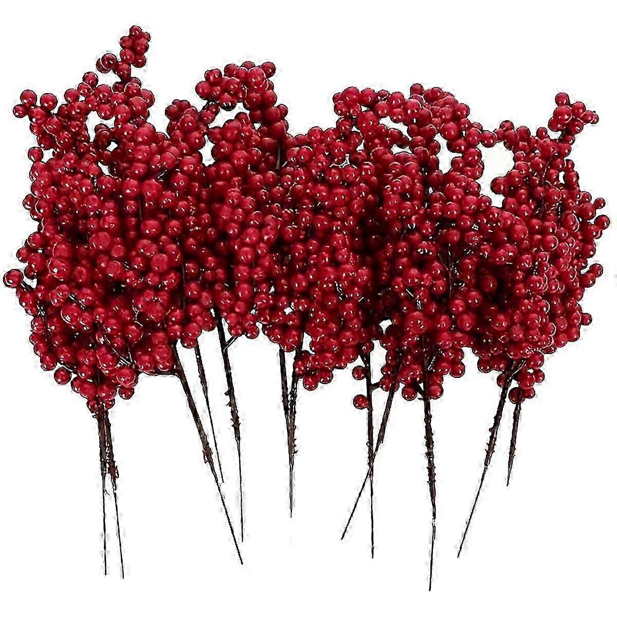 Artificial Ornamental Berries DIY Holiday Ornaments Simulation Berry String Home Decorative Ornaments