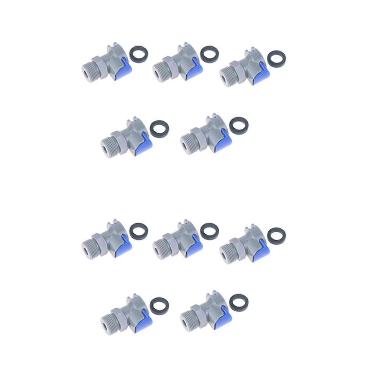 10pcs M10 to M15x1 Quick Connect Hose Connector Kitchen Faucet Hose Connector Water Hose Pipe Tap Co