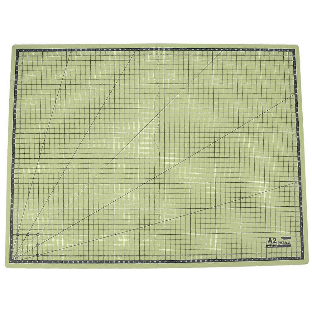 Portable Folding A2 Self Healing Cutting Mat Grid Line Paper Leather Fabric Crafts Carving PadMatcha Green