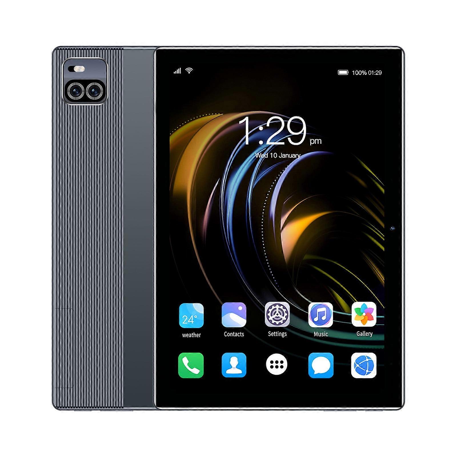 Yoloke 10.1-inch Slim HD Tablet with 2GB RAM, 16GB Storage, WiFi, Bluetooth, Android 10 Core, Voice Call Feature - Great for Gaming and Communication