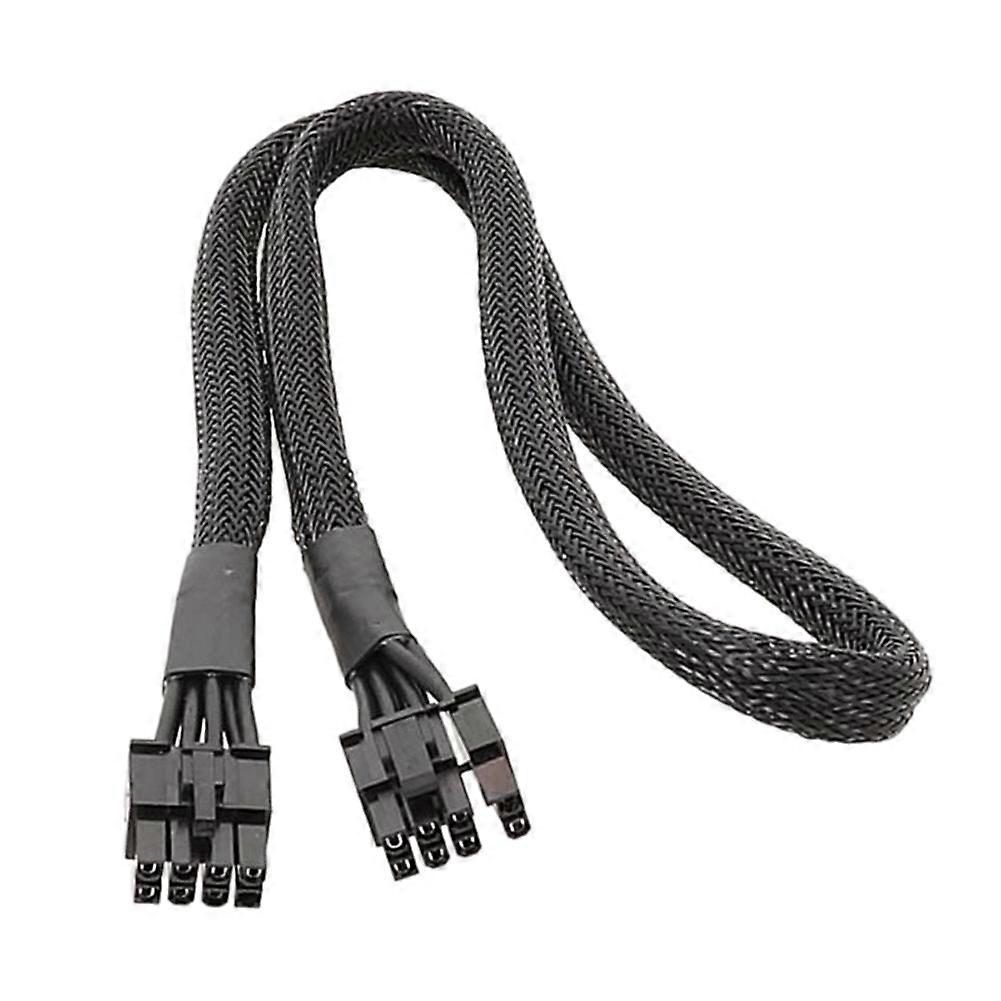 GPU PCIe 8PIN to 8PIN (6+2)Pin Power Supply Cable for MSI MAG A850GL ATX3.0 A750GL ATX3.0 A850GL(White) ATX3.0 60cm