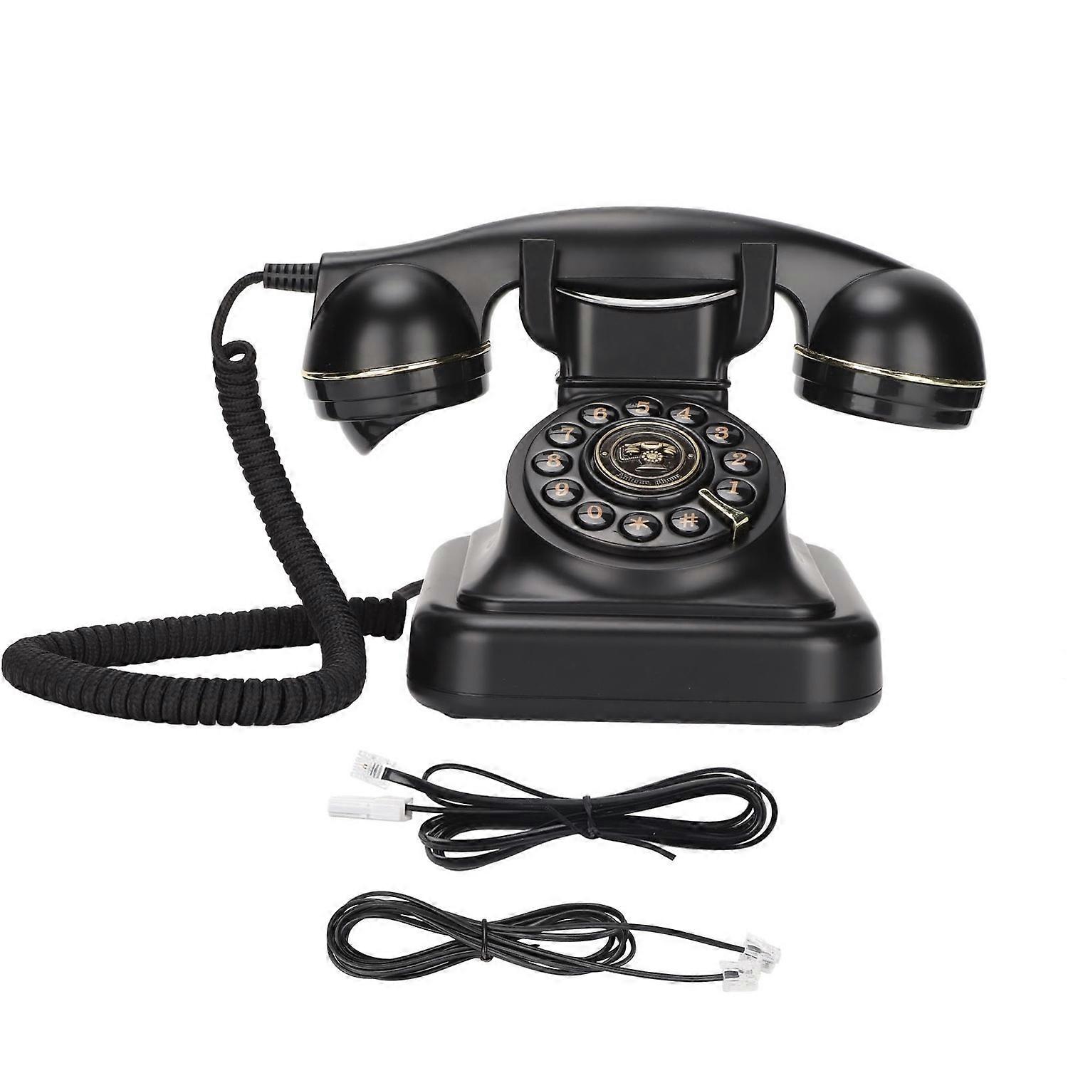 Feature:
1. Multi Purpose: Vintage landline telephone has various uses, not only as a communication 