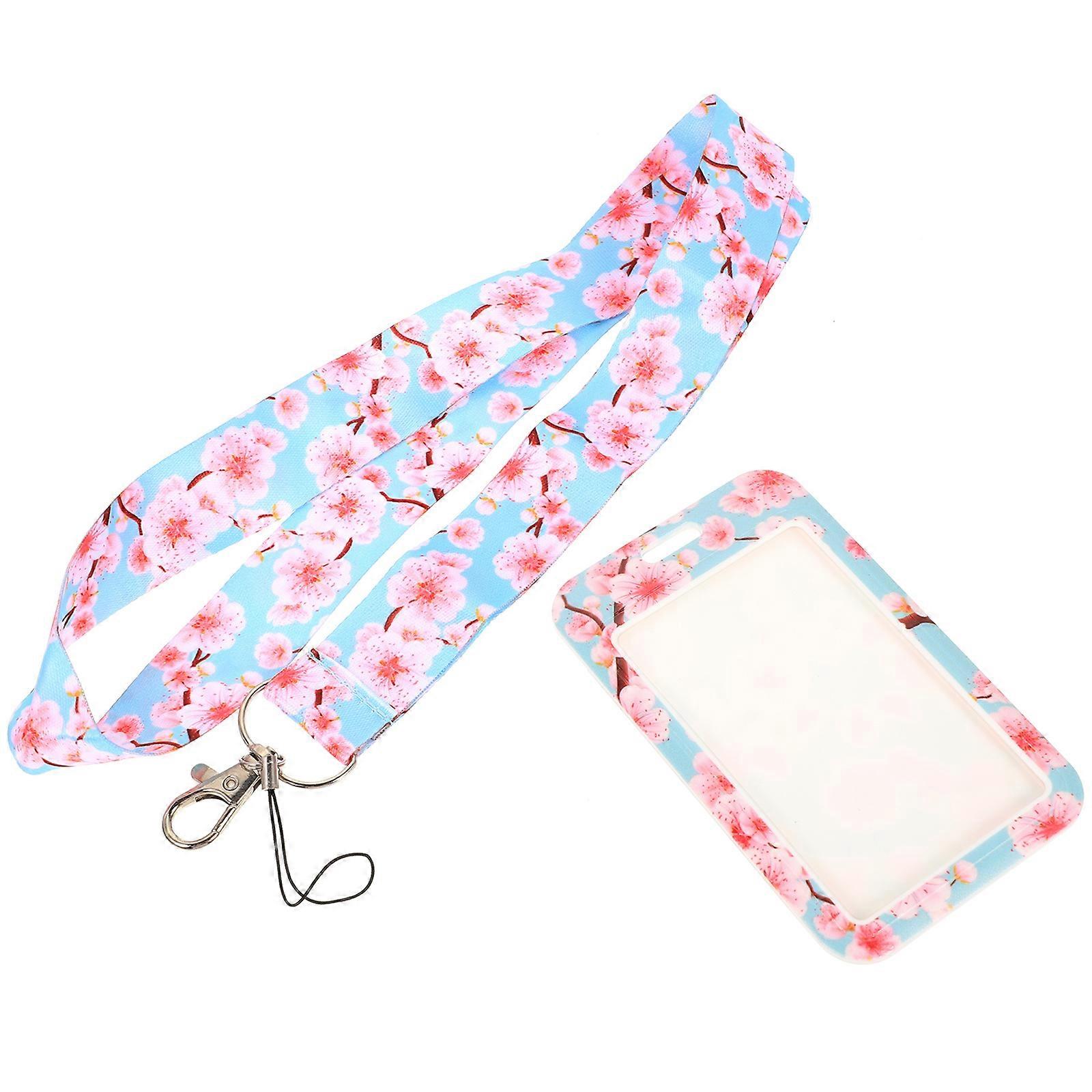 Transparent Student Card Holder Bus Card Keeper Campus Use Sky-blue Waterproof 1Pcs
