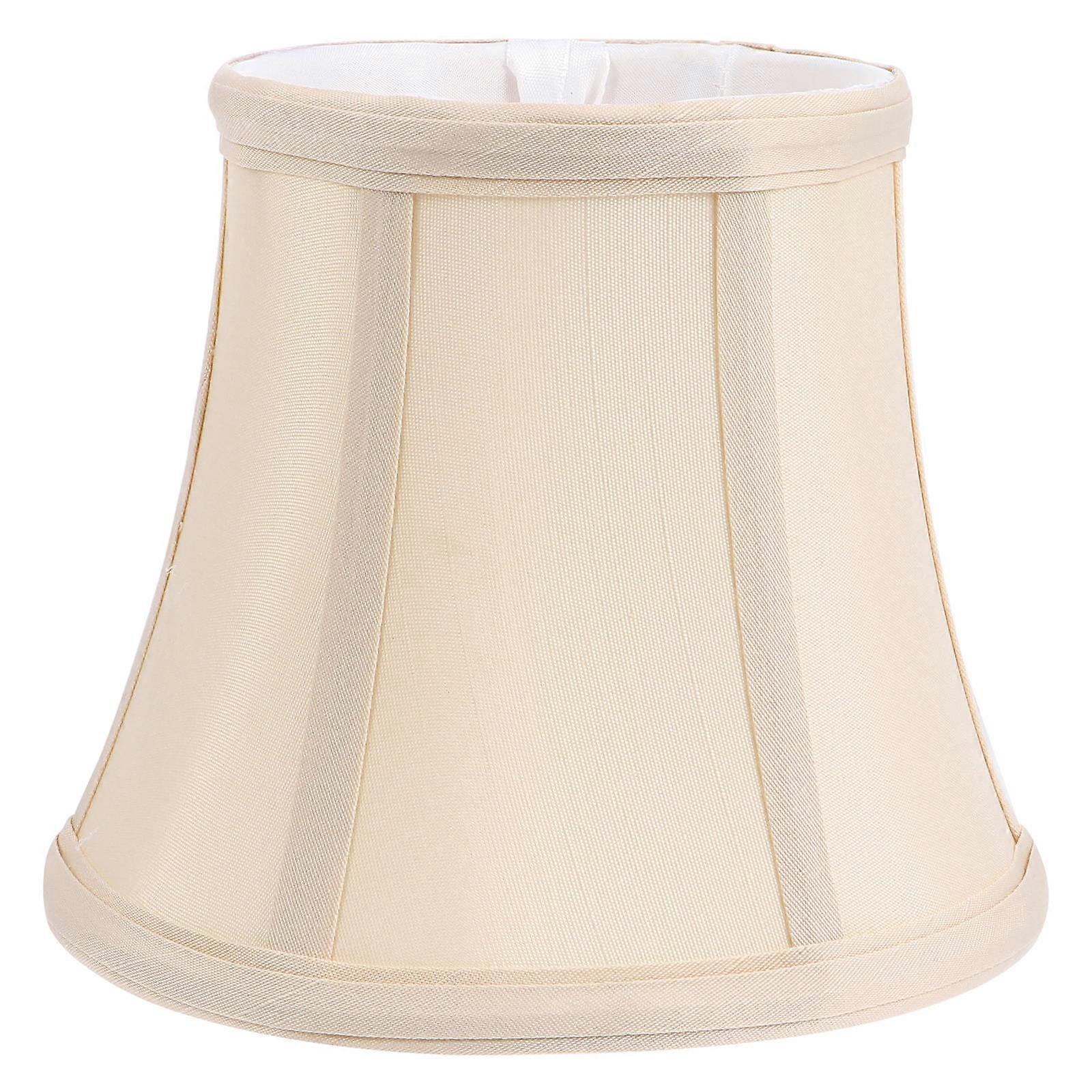 Fabric Lamp Shade Simple Style for Table Lamp Dust Cover 3Pcs Beige