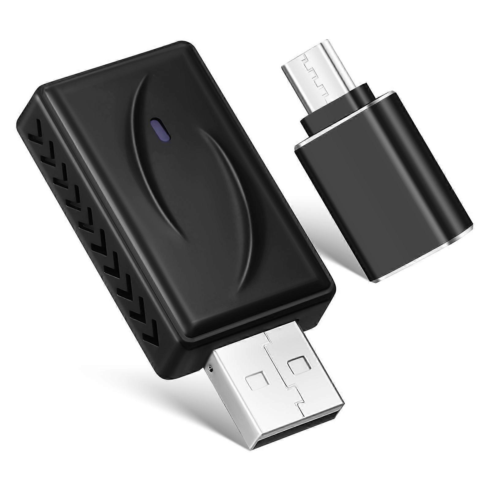 Auto Compatible Wireless Car Adapter For Drivers And Car Owners In Sleek Design Offering Music Control Features 5Set