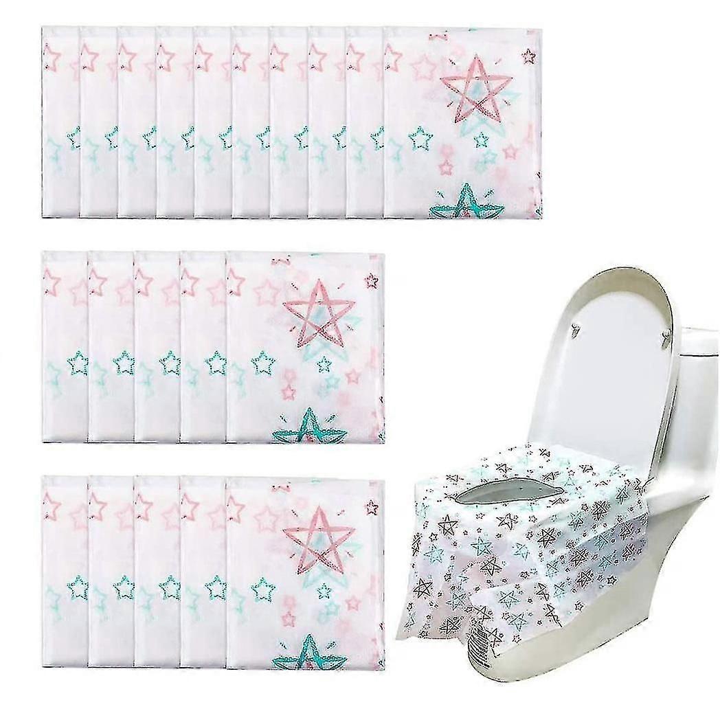 20 stk engangs toalett setematte