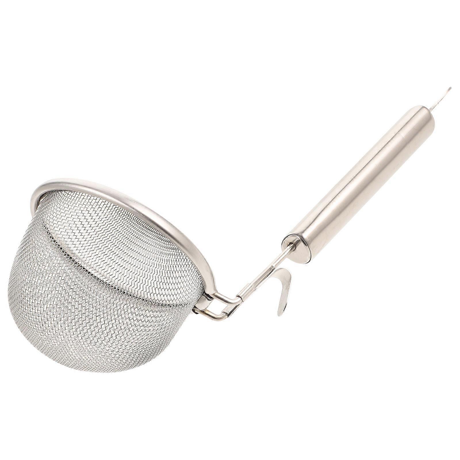 Silver Slotted Spoon for Pasta Straining 3Pcs Stainless Steel Kitchen Tool