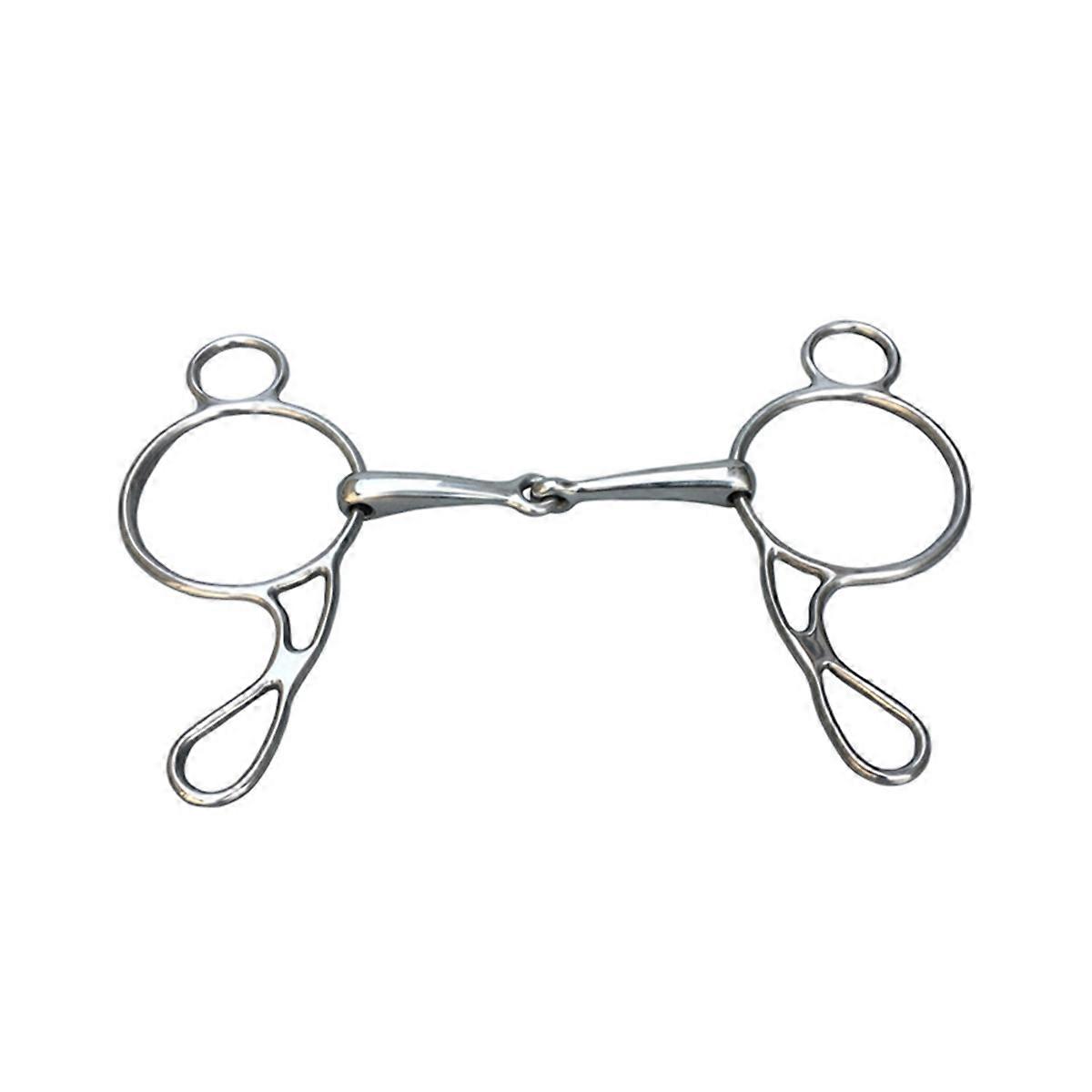 Horse Bit Ring Snaffle Bit Horse Mouth Bit for Equestrian Training