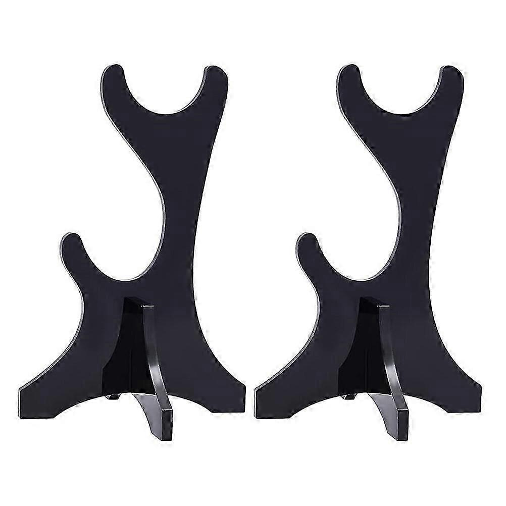 2pcs Sword Display Stand 2-tier Acrylic Sword Holder Tabletop Sword Display Rack