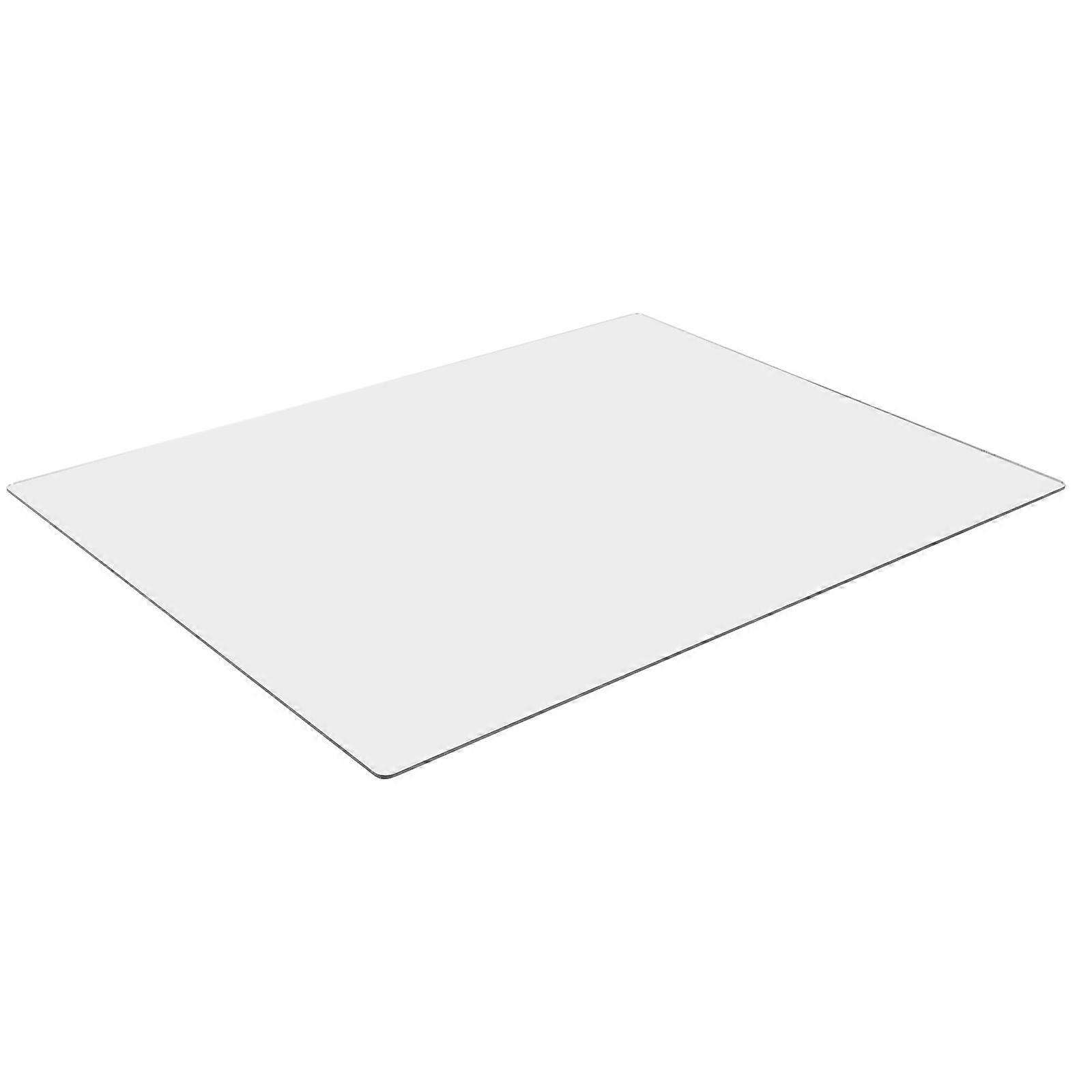 Self-Adhesive Acrylic Mirror Rounded Rectangle Bathroom Wall-Mounted Decorative Mirror Simple Design 1Pack