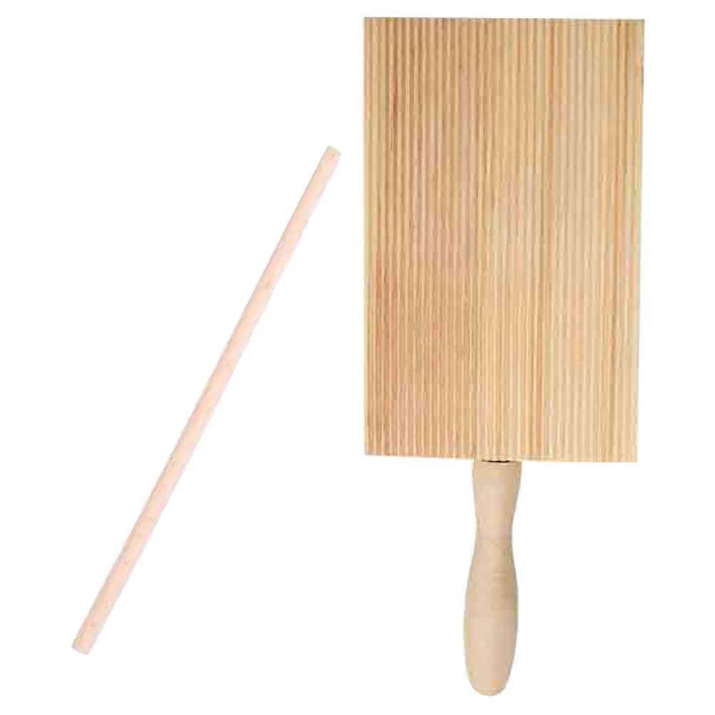 Wooden Pasta Board Gnocchi Maker for Home Use 4Sets Convenient Kitchen Set