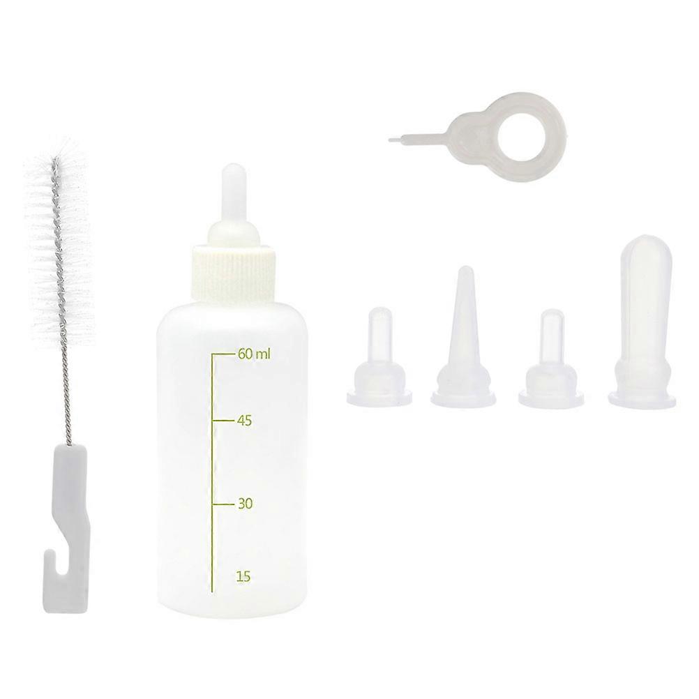 Reusable Kitten Bottles For Newborns Household Pet Nursers Compact .5X3.5CM 1Set