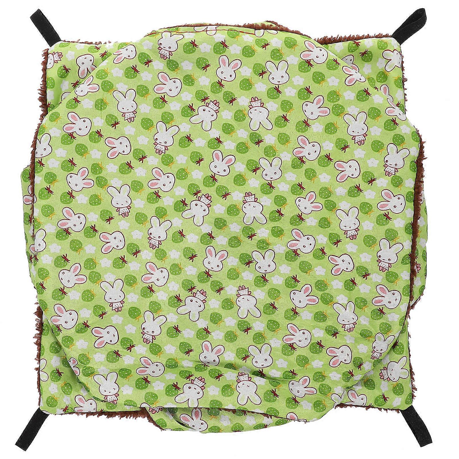 Small Pets Sleeping Hammock Hamster Bed for Warm Keeping 4Pcs Plush Beds