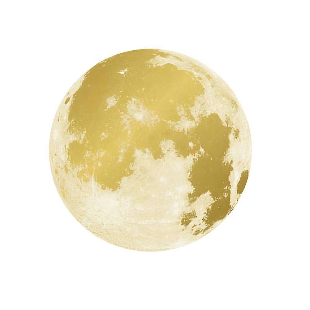 Round Wall Sticker for Wall Decoration 1Pcs Blue Luminous