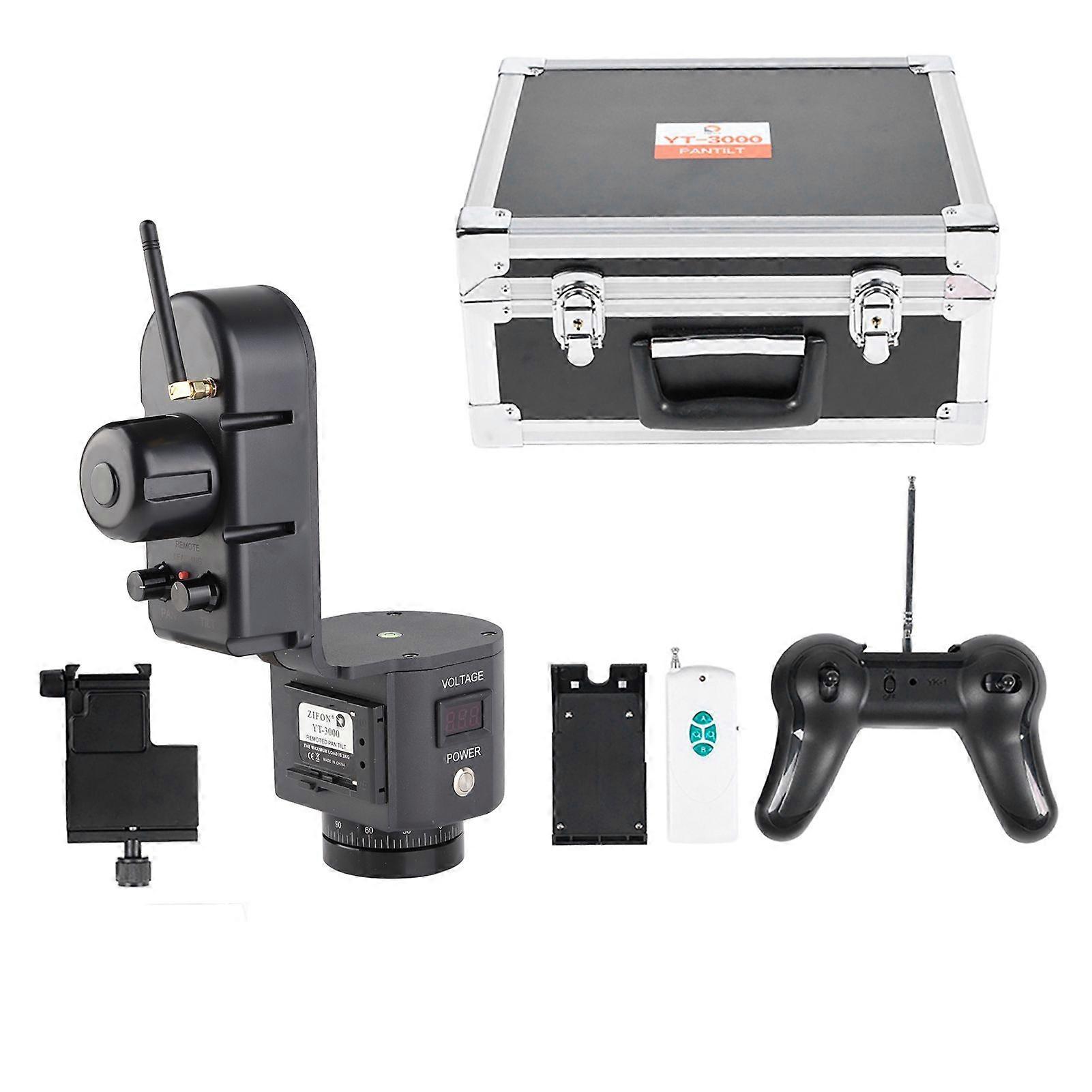 1520M Remote Control Electronic Pan Tilt Head Motorized Panoramic Tripod Adjustable Speed