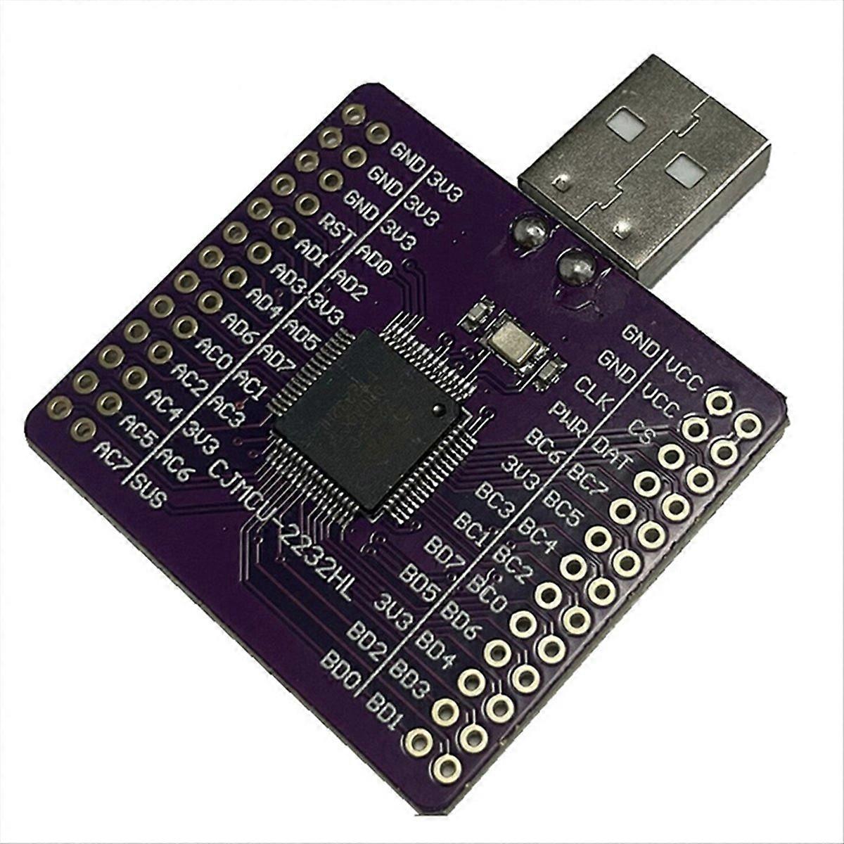CJMCU-2232 FT2232HL USB to UART/FIFO/SPI/I2C/JTAG/RS232 Module External Memory