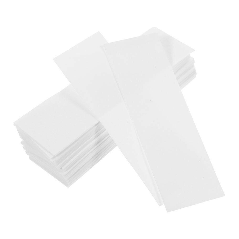 100pcs Laboratory Filter Papers For Chemistry And Biology Experiments Chromatography Paper Strips Microscope Cleaning