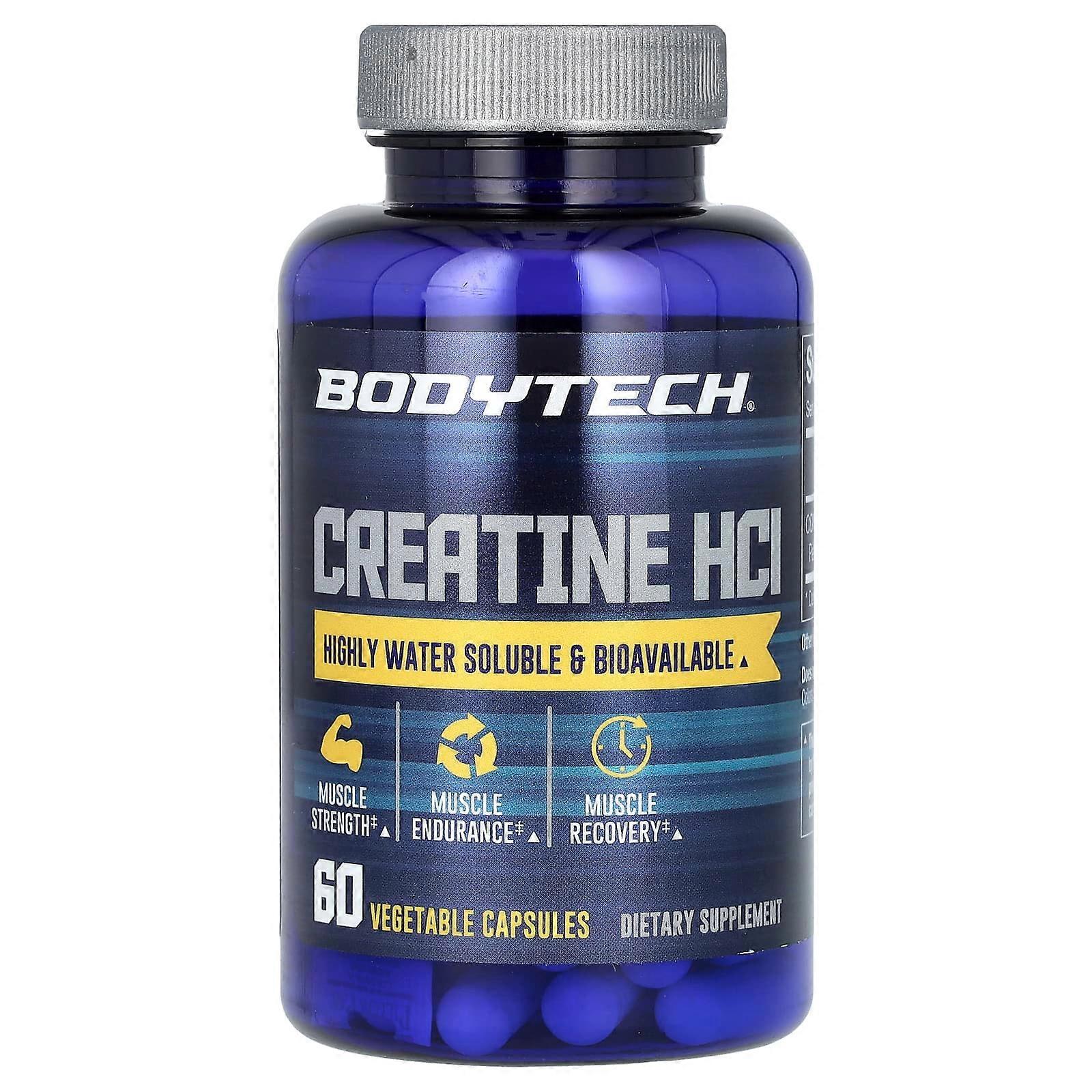 Creatine HCl, 60 Vegetable Capsules