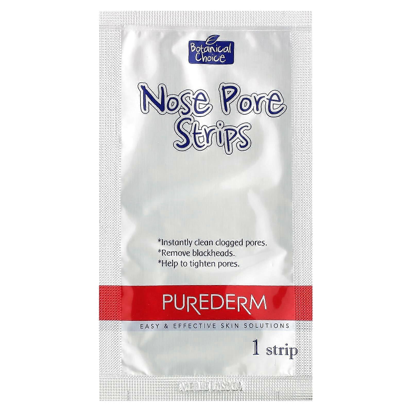 Nose Pore Strips, Green Tea, 6 Strips