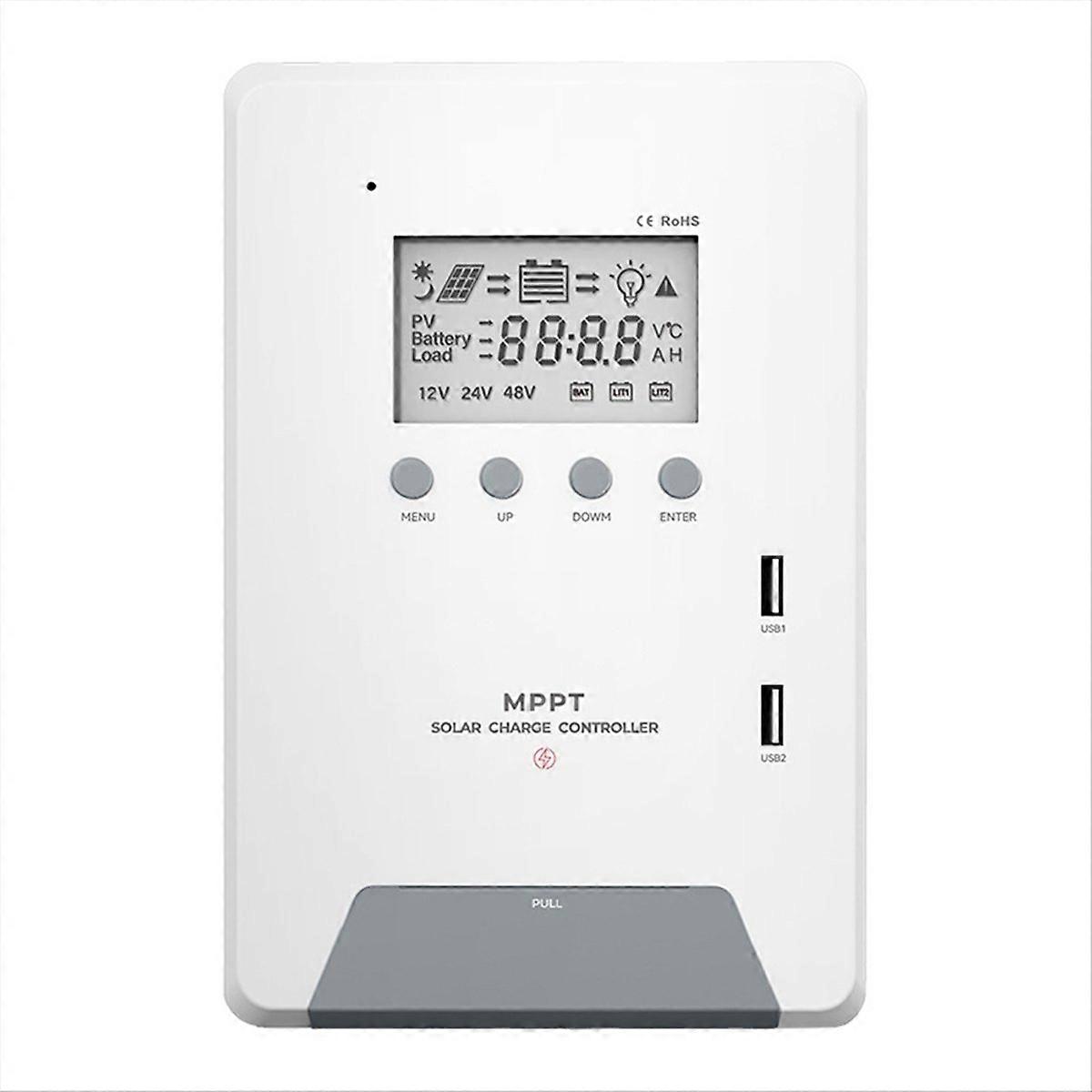 MPPT Solar Charge Controller with Display for Solar Power Smart Home