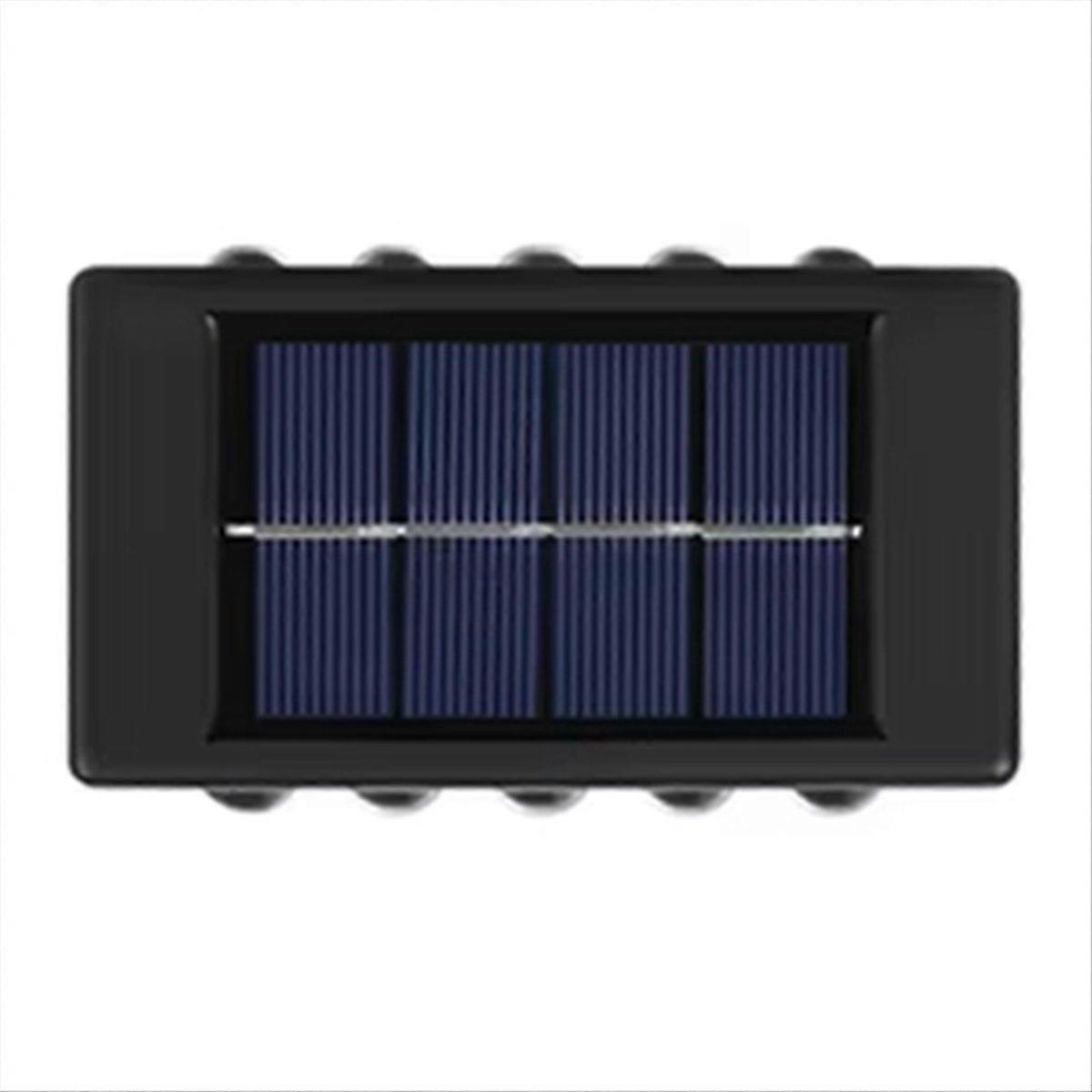 Solar Outdoor Wall Light Waterproof Garden Decor Lights Up Down Light