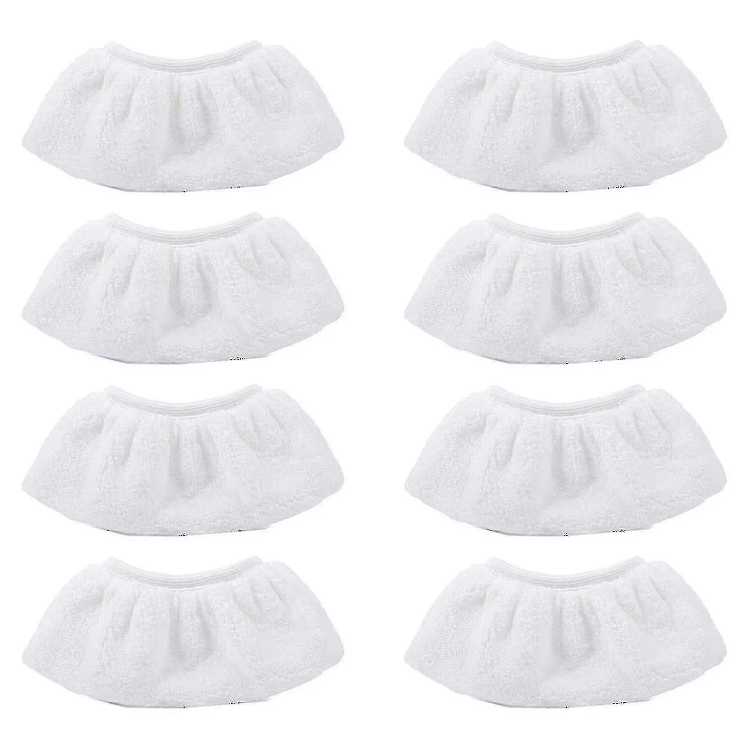 طقم غطاء قماش من الألياف الدقيقة لمنظف بخار كارشر - عبوة من 8 قطع - Easyfix - ملحقات فوهة اليد