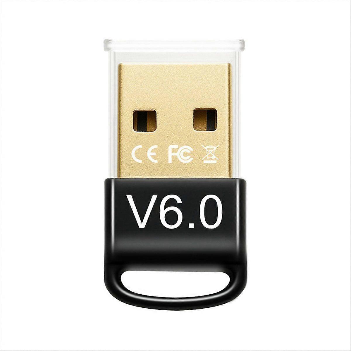 USB Bluetooth 6.0 Adapter BLE Music Audio Receiver Transmitter for Bluetooth Speaker Keyboard Mouse