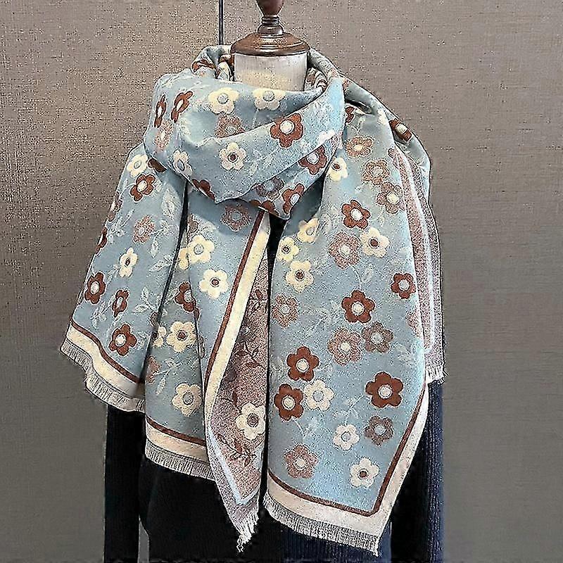 Grande Coperta Cashmere Pashmina Morbida Sciarpa Scialli E Impacchi Per