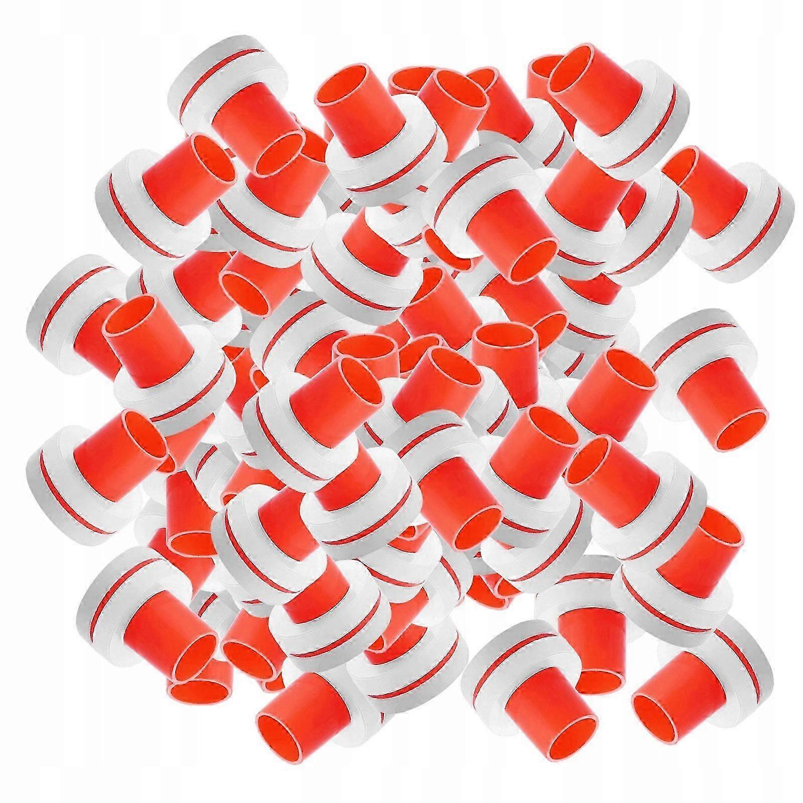 Faucet Leakproof Sealing Gaskets Durable Professional Replace 100pcs Red