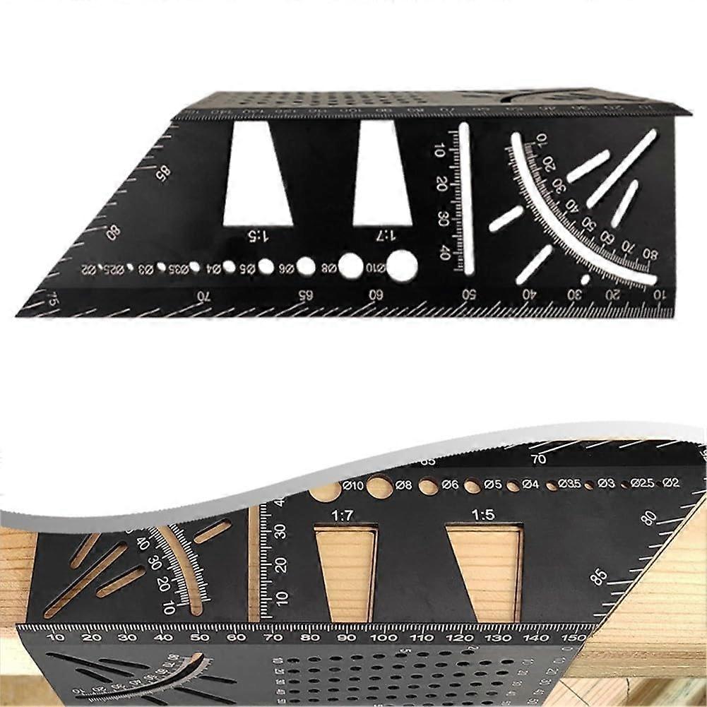 Multifunctional Angle Ruler Aluminum Alloy For Professionals And Hobbyists