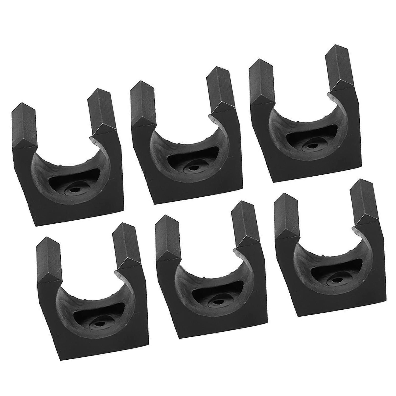 6pcs Plastic Billiards Pool Single Holder Mini Rod Organizer Carrier Accessory