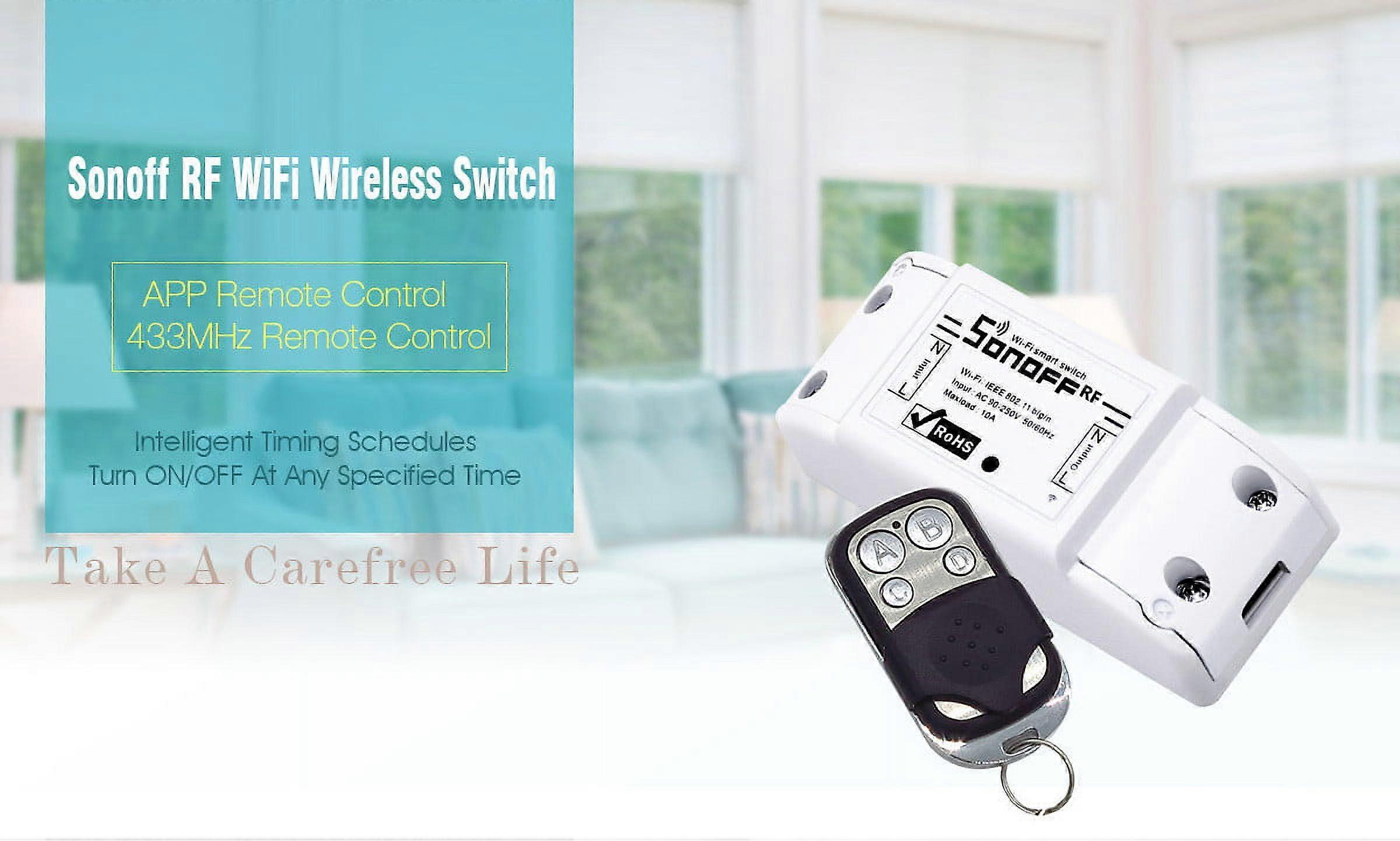RF-WiFi 433Mhz Wireless Remote Smart, Smart Home Accessories