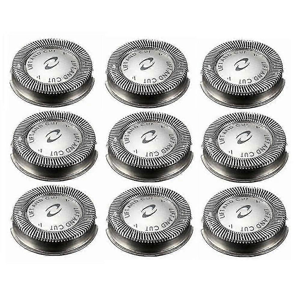 9 Stück Ersatzkopf für Hq3 Hq4 Hq55 Hq56 Hq6900 Hq6868 Hq5812 Hq6874 Klinge Hohe Qualität