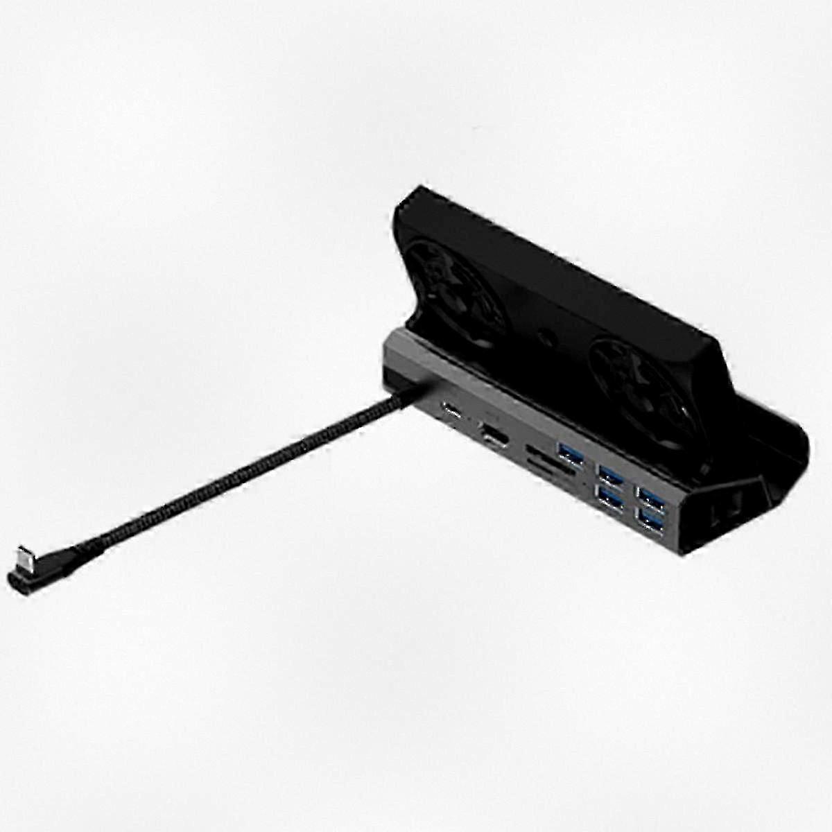 Ally Game Console Dock with 4K 60Hz USB-C Hub, Gigabit Ethernet 1000Mbps, USB 3.0 Stand for Gaming Devices